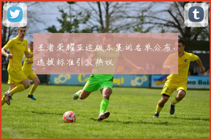 王者荣耀亚运版本集训名单公布，选拔标准引发热议